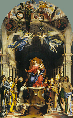 Retable Colleoni Martinengo, 1513-1516, Lorenzo Lotto