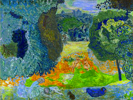 El verano, 1917, Pierre Bonnard, Saint-Paul-de-Vence, Fundación Maeght