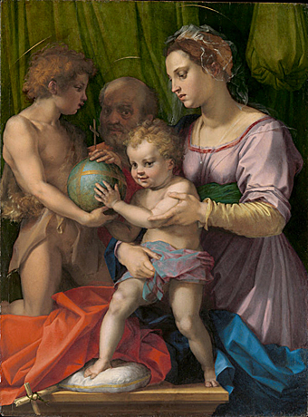 Sagrada familia, 1529, Andrea del Sarto