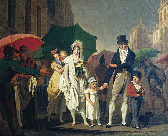 L’Averse, 1804-1805, Louis-Léopold Boilly 