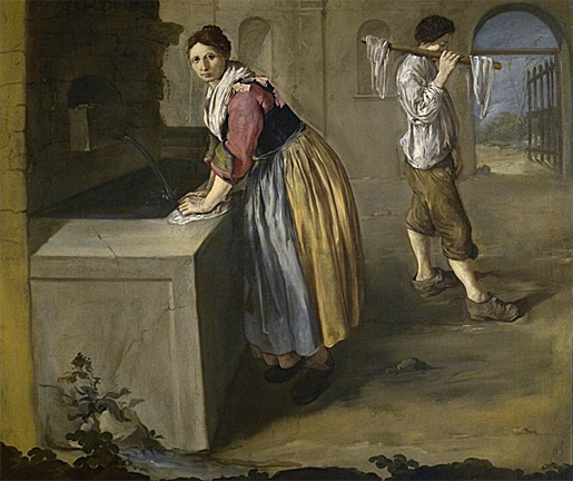 La lavandera, c. 1736, Giacomo Ceruti
