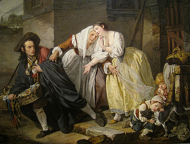 La Geste Napolitain, 1757, Jean-Baptiste Greuze