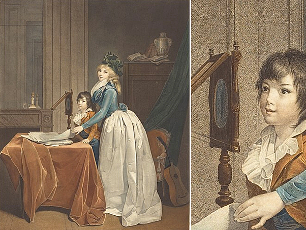 L’optique, c. 1793, gravure, Frédéric Cazenave