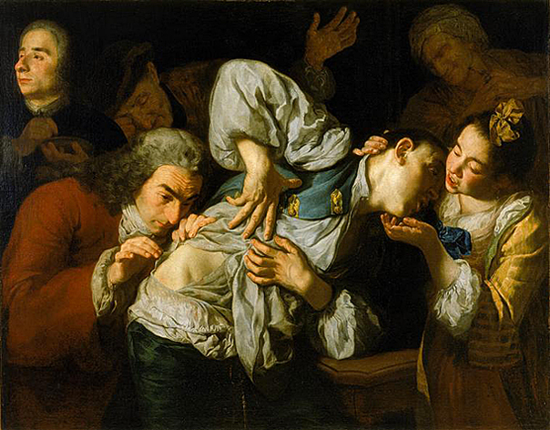 Le blessé, 1752, Gaspare Traversi