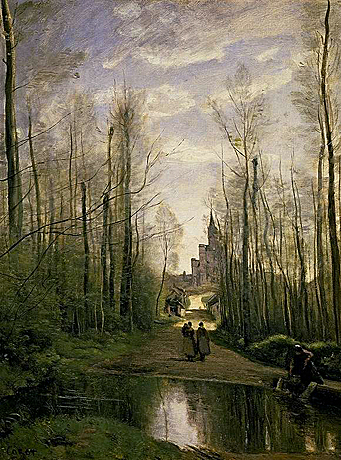 Camille Corot, L’Église de Marissel, près de Beauvais