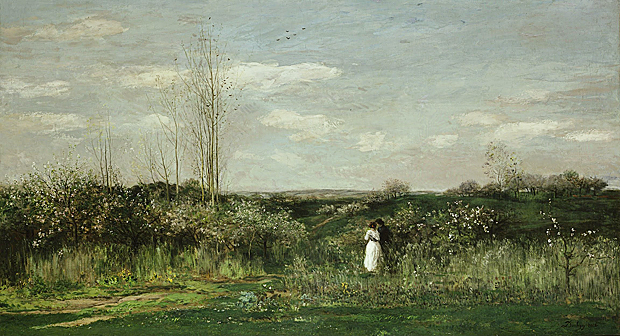 La primavera, 1862, Charles-François Daubigny
