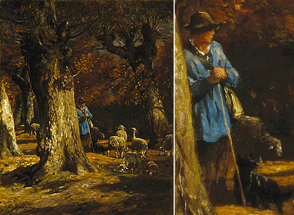 La Vieille forêt, entre 1860 et 1870, Charles Jacque