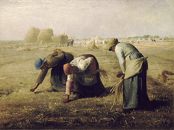 Jean-François Millet, Des Glaneuses
