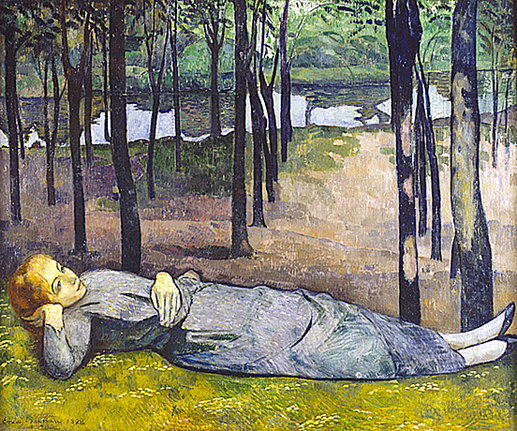 Émile Bernard, Madeleine en el bosque de Amor