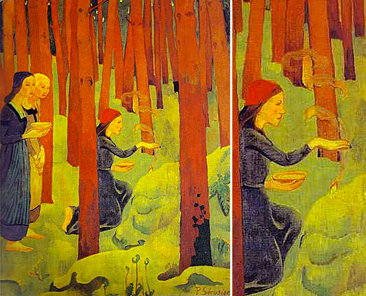 Paul Sérusier, El conjuro o El bosque sagrado