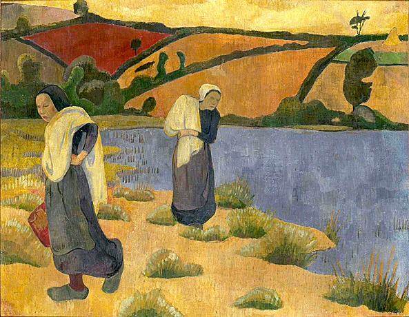 Paul Sérusier, Las lavanderas en la Laïta