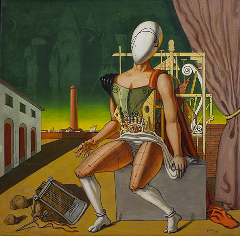 Orfeo trovatore stanco, 1970, Giorgio de Chirico, Rome, Fondazione Giorgio de Chirico