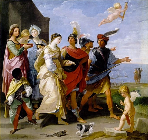 L’Enlèvement d’Hélène, 1631, Guido Reni, Paris, musée du Louvre-
