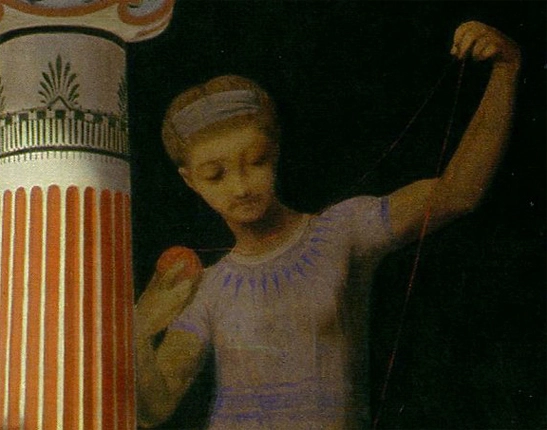 Ulises es reconocido por Euriclea, 1849, Gustave Boulanger, París, École Nationale Superieure des Beaux-Arts