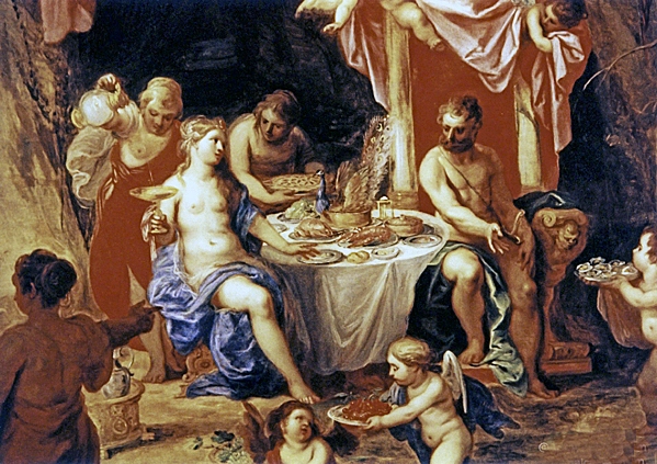Ulises y Calipso, 1616, Hendrik van Balen, Viena, Gemäldegalerie