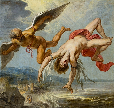 La caída de Ícaro, 1636-1638, Jacob Peter Gowy, Madrid, Museo del Prado