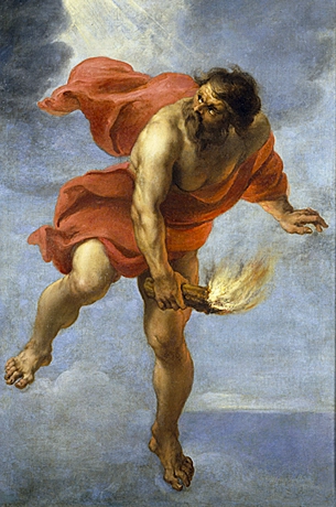 Prometeo trayendo el fuego, 1637, Jan Cossiers, Madrid, Museo del Prado