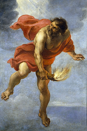 Prométhée emportant le feu, 1637, Jan Cossiers, Madrid, Museo del Prado