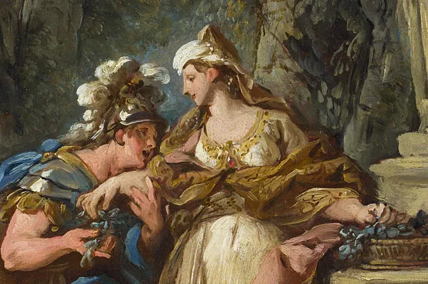 Jason promete amor eterno a Medea, 1742, Jean-François de Troy, Londres, National Gallery
