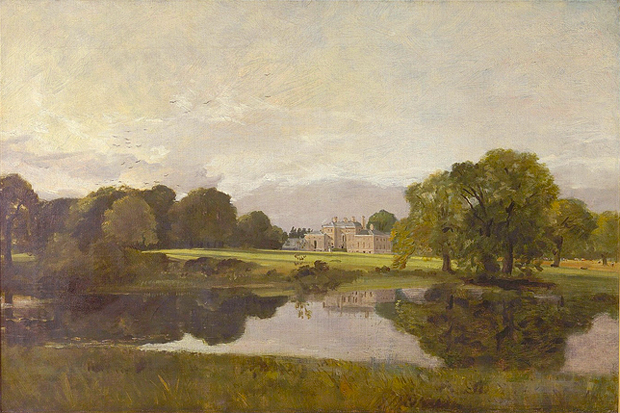 Marivern Hall dans le Warwickshire, 1809, John Constable, Londres, Tate Britain