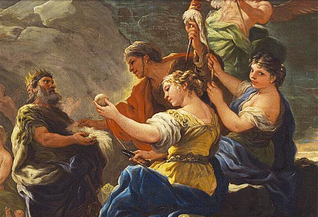 L’Antre de l’Éternité, vers 1682-1685, Luca Giordano, Londres, National Gallery