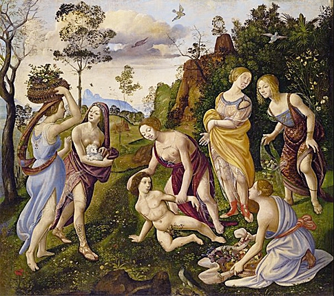 La Chute de Vulcain, 1485-1490, Piero di Cosimo, Hartford - Connecticut, Wandsworth Museum-