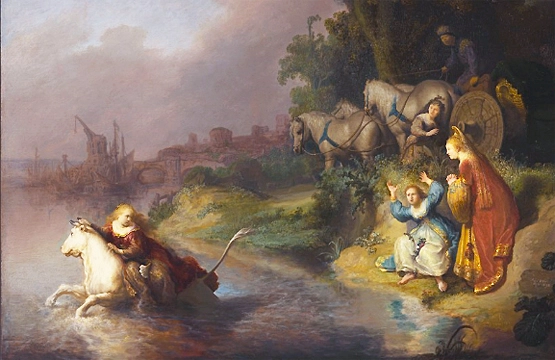 L’Enlèvement d’Europe, 1632, Rembrandt
