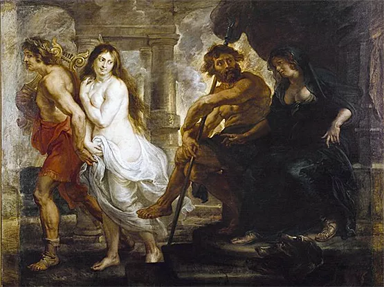 Orfeo y Eurídice, 1636-1638, Pierre Paul Rubens, Madrid, Museo del Prado
