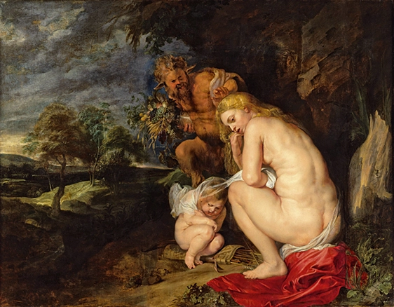 Venus Frigida, 1614, Pierre-Paul Rubens, Amberes, Museos reales de Bellas Artes