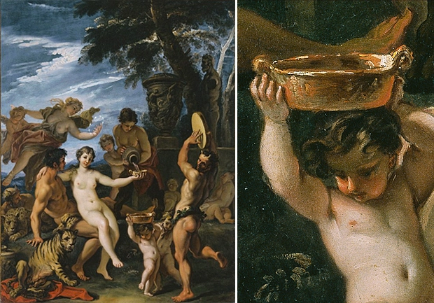 Bacchus et Ariane, vers 1691-1694, Sebastiano Ricci, Madrid, Museo Thyssen-Bornemisza