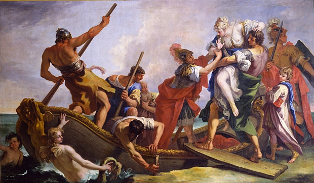 L’Enlèvement d’Hélène, 1700-1704, Sebastiano Ricci, Parme, Galleria Nazionale