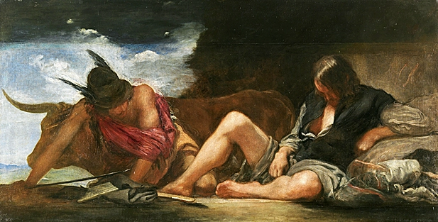 Hermes y Argos, 1659, Diego Velázquez, Madrid, Museo del Prado