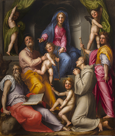 Pala Pucci, 1518, Pontormo