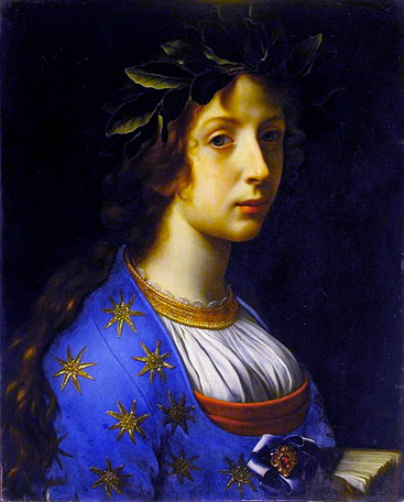 Allégorie de la Poésie, 1648-1649, Carlo Dolci, Florence, Galleria Corsini.