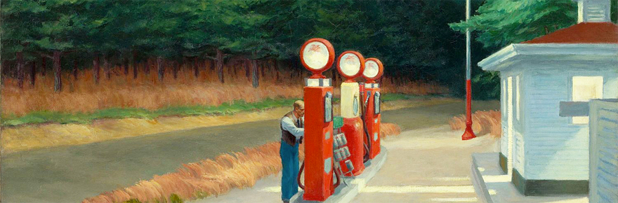 Edward Hopper, Gas, 1940