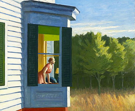 Cape Cod Morning, 1950, huile sur toile, Edward Hopper