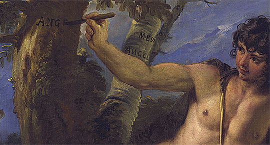 Médor et Angélique, vers 1720, Sebastiano Ricci, Brukenthal National Museum.