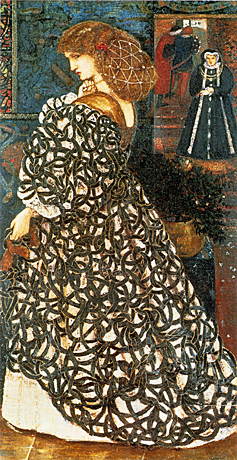 Sidonia von Bork, 1860, Edward Burne-Jones, Londres, Tate Britain.