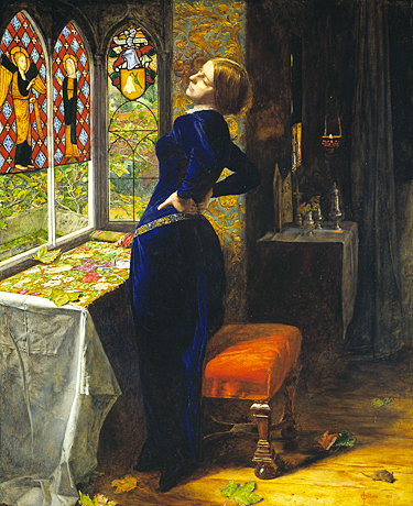 Mariana, 1851, John Everett Millais, Londres, Tate Britain.