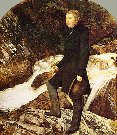 Retrato de John Ruskin, 1854, John Everett Millais, Colección privada.