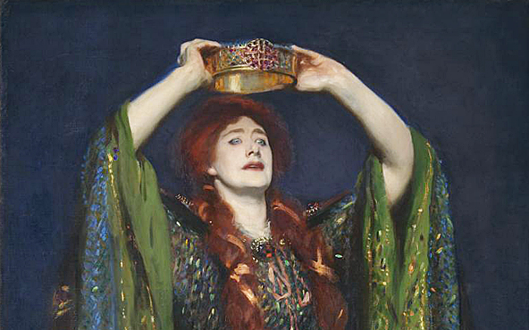 Ellen Terry como Lady Macbeth, 1882, John Singer Sargent, Londres, Tate Britain.