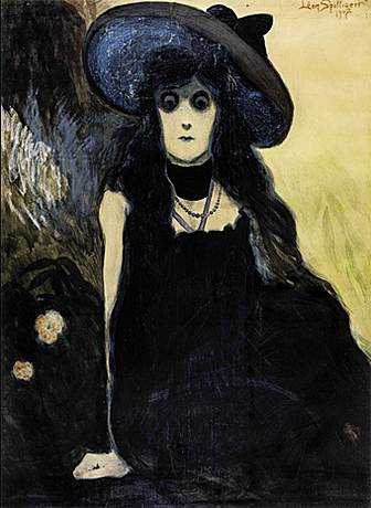 La Buveuse d’Absinthe, Léon Spilliaert, Collection particulière.