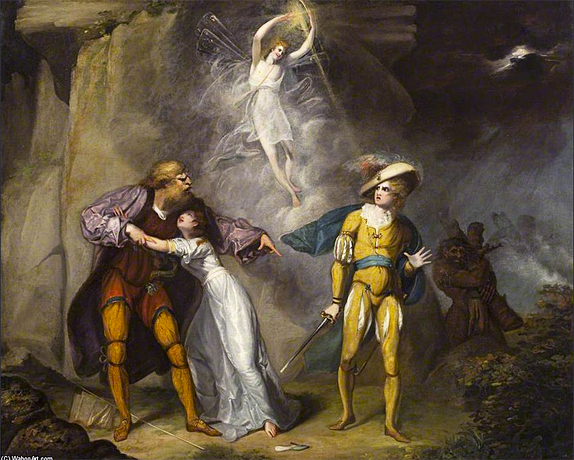 La Tempestad, c. 1790, William Hamilton, Brighton and Hove, Museums and Arts Galleries.