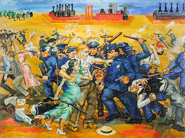 American Tragedy, 1937, Philip Evergood, Colección privada.