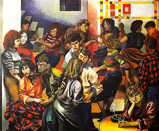 Boogie-Woogie, 1953, Renato Guttuso, Museo di arte contemporanea di Trento e Rovereto.