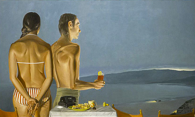 The Cocktail Party, Cycle La mort de Frank O’Hara, 1977-1978, Alfred Leslie, Missouri, Saint Louis Art Museum.