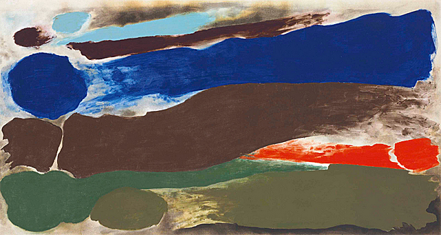 Ute, 1976, Friedel Dzubas Ute, 1976, Friedel Dzubas, New York, Collection privée.