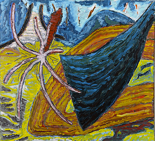 Présage on Loop Road, 1983 Présage on Loop Road, 1983, Gregory Amenoff, Collection privée.
