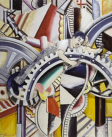 Modernist Times, 1989, Larry Rivers Modernist Times, 1989, Larry Rivers, New York, The Guggenheim Museum.