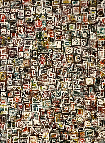 Composition, 1949, Lee Krasner Composition, 1949, Lee Krasner, Philadelphia Museum of Art.